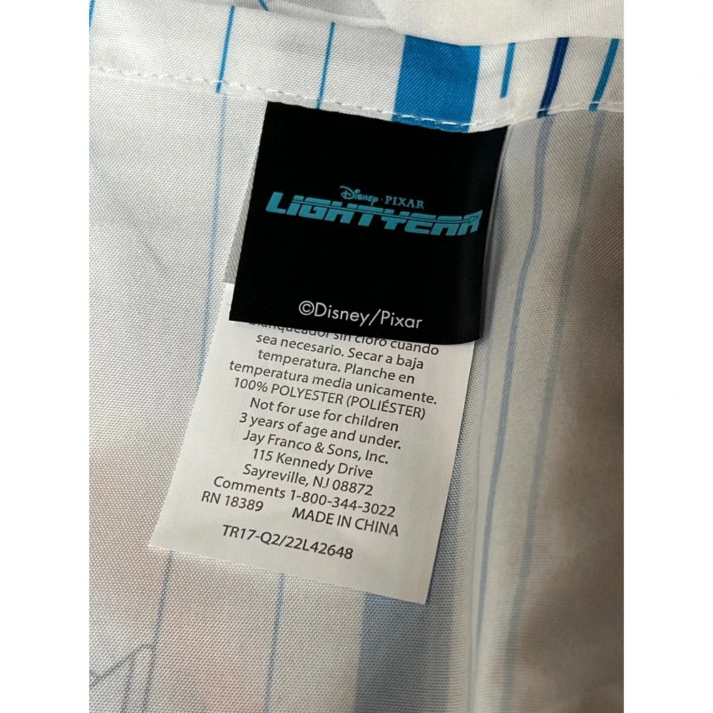 Disney Pixar‎ Bedding Set Full Flat fitted  Sheet 2 Pillowcases Buzz Lightyear